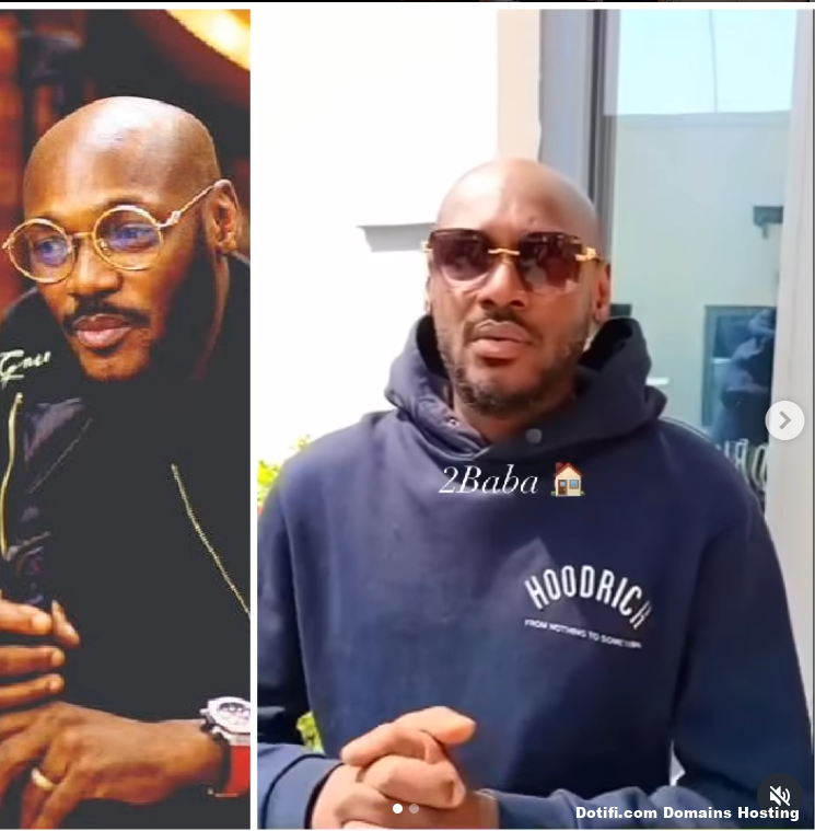 2baba breaks silence, begs fans to stop dangerous rumours involving Hon Natasha Osawaru Idibia