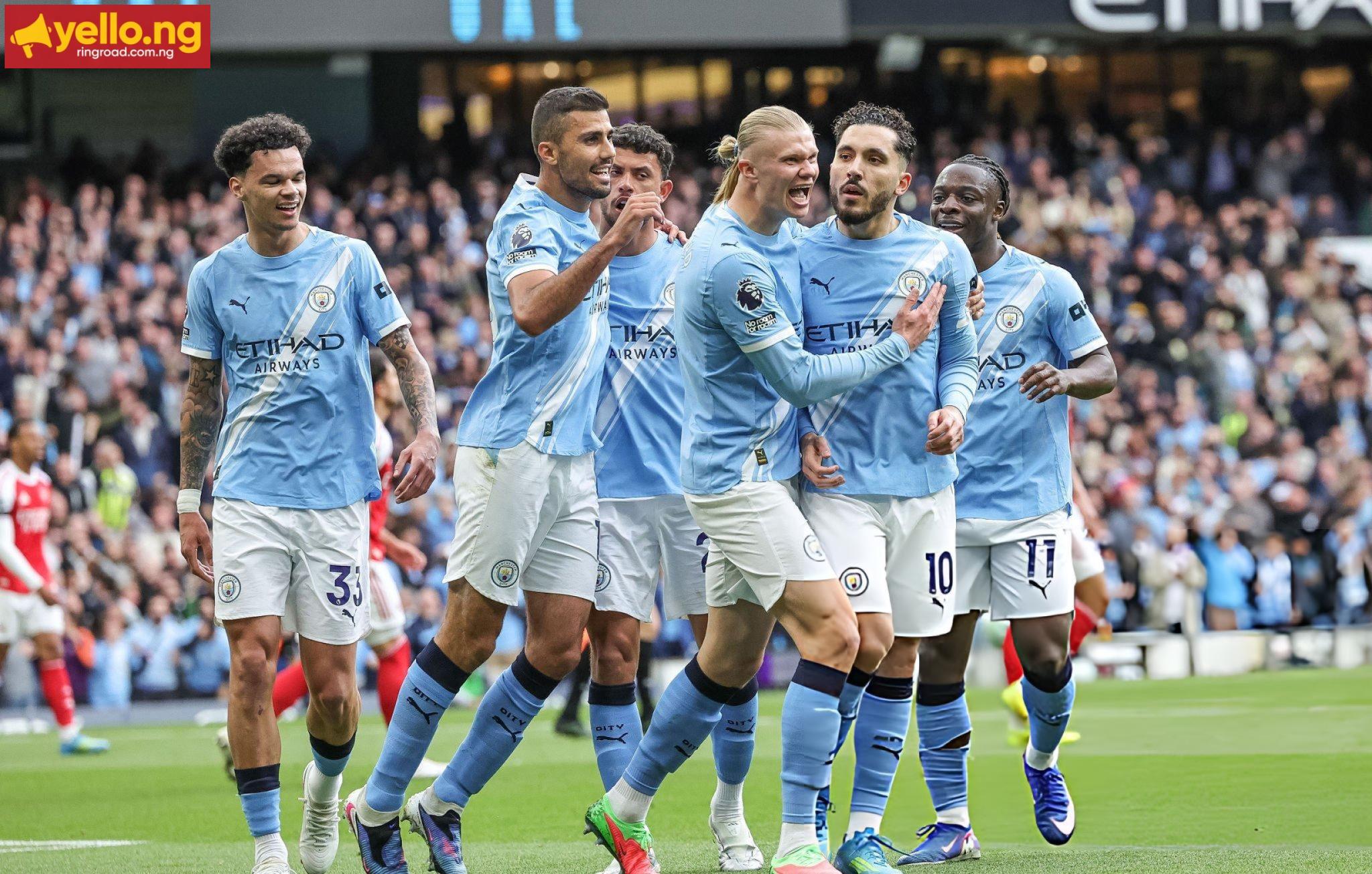 Manchester City vs Arsenal, Premier League