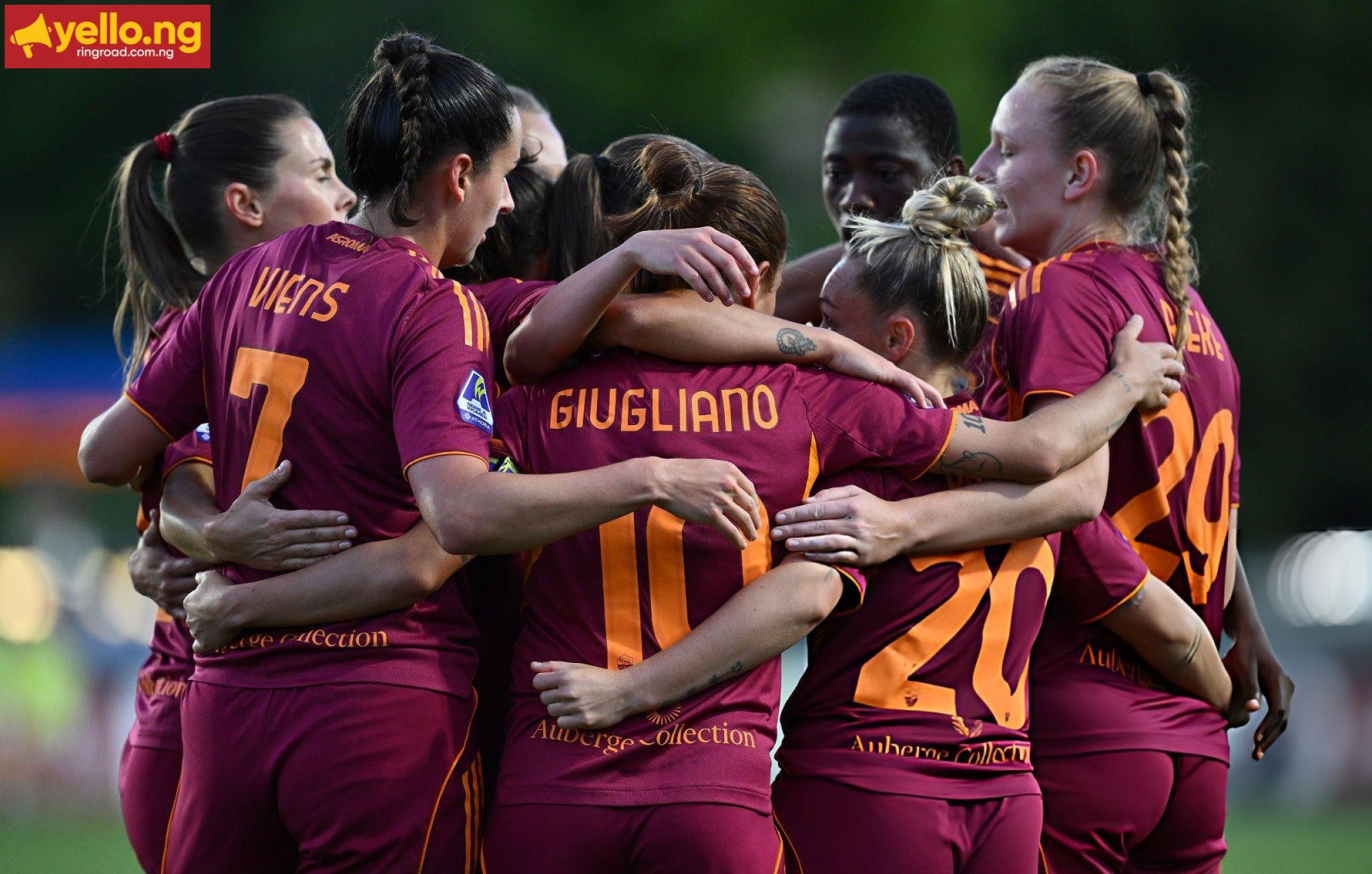 Shukurat Oladipupo, Rinsola Babajide, AS Roma Women, Serie A Femminile, Scudetto